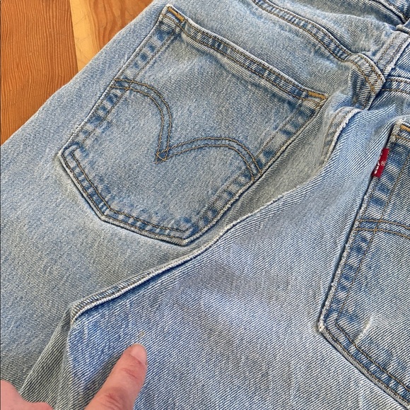 Levi’s Premium Ribcage Straight Lightwash Jeans 28 - Picture 8 of 8